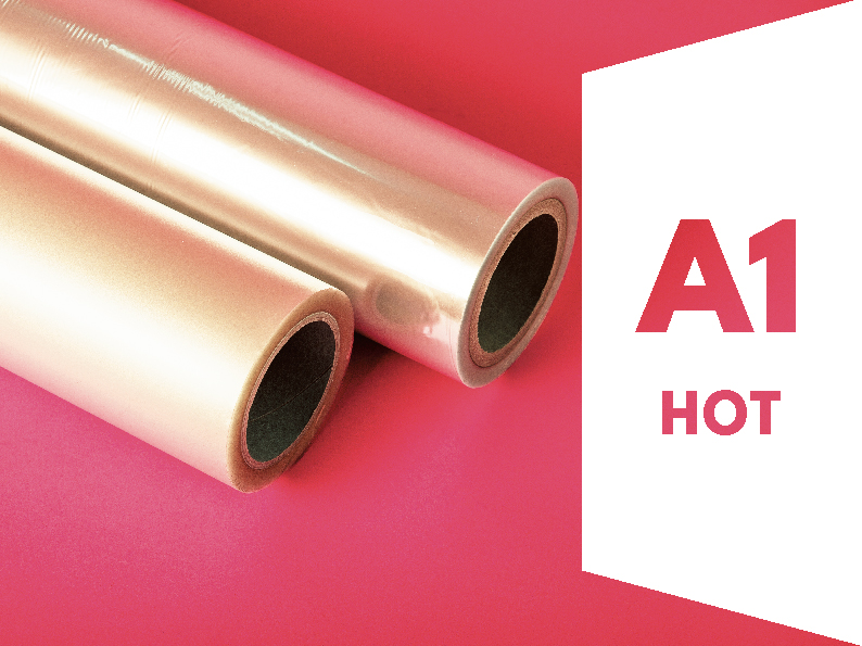 ホットロールフィルム 【100μ A1対応】 640mm×100M (出荷単位：2本)