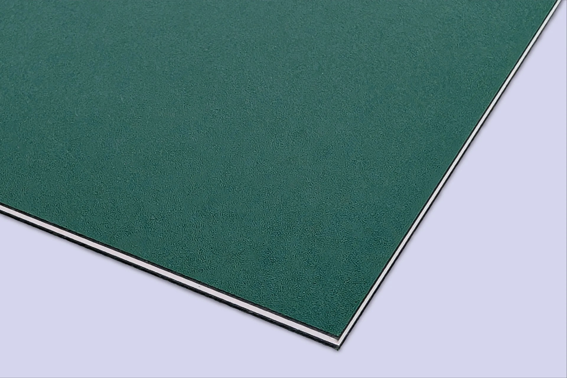 カッターマット 塩ビ無地緑色 4つ角直角 3mm×1200mm×2400mm【4×8判】